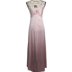 Maidenform Dreamwear vintage 90s y2k pink slip dress sz S